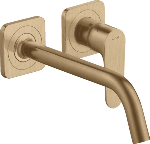 Slika od Citterio M Single lever basin mixer for concealed installation wall-mounted with spout 227 mm and escutcheons