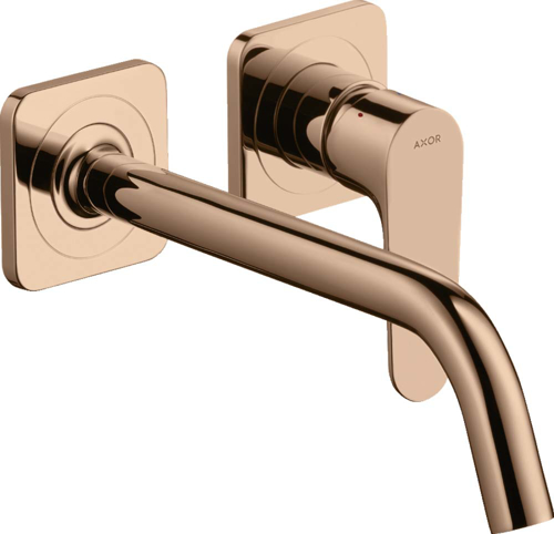 Slika od Citterio M Single lever basin mixer for concealed installation wall-mounted with spout 227 mm and escutcheons