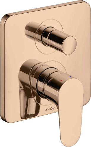 Slika od Citterio M Single lever bath mixer for concealed installation with integrated security combination according to EN1717