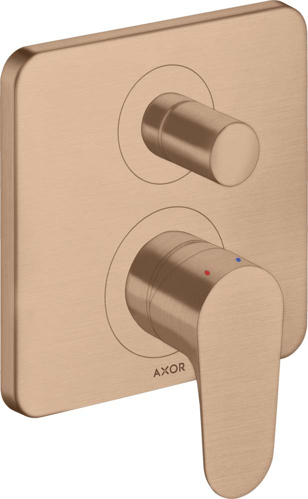 Slika od Citterio M Single lever bath mixer for concealed installation with integrated security combination according to EN1717