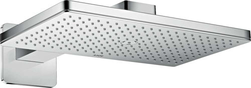 Slika od ShowerSolutions Overhead shower 460/300 1jet with shower arm and softsquare escutcheon