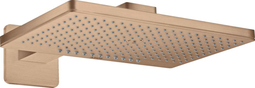 Slika od ShowerSolutions Overhead shower 460/300 2jet with shower arm and softsquare escutcheon