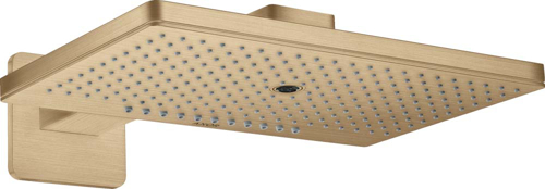 Slika od ShowerSolutions Overhead shower 460/300 3jet with shower arm and softsquare escutcheon