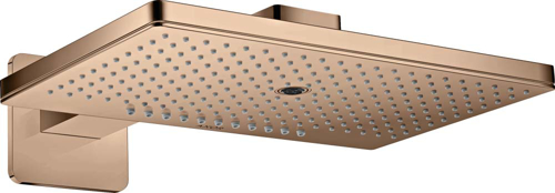 Slika od ShowerSolutions Overhead shower 460/300 3jet with shower arm and softsquare escutcheon