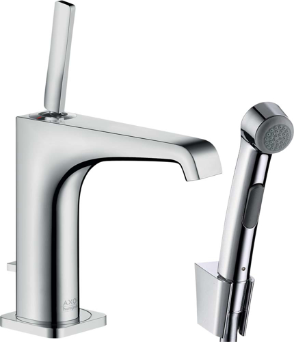 Slika od Citterio E Single lever basin mixer 130 with bidette hand shower and shower hose 1.60 m