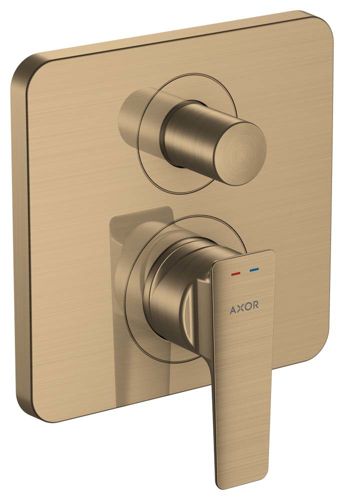 Slika od Citterio E Single lever bath mixer for concealed installation with integrated security combination according to EN1717