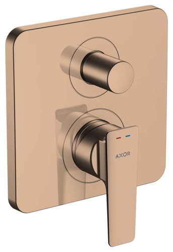 Slika od Citterio E Single lever bath mixer for concealed installation with integrated security combination according to EN1717