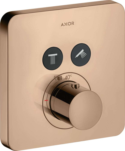 Slika od ShowerSolutions Thermostat for concealed installation softsquare for 2 functions