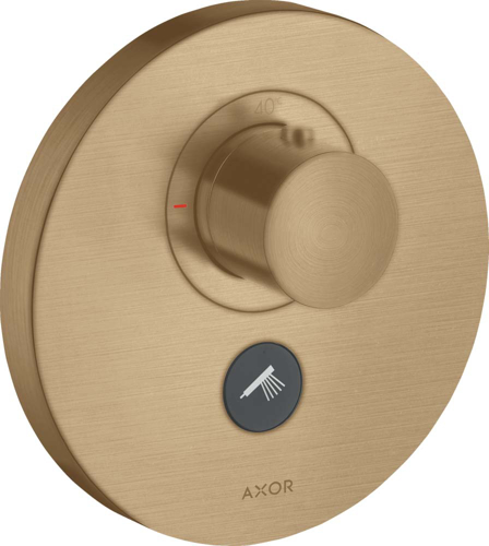 Slika od ShowerSelect Thermostat HighFlow for concealed installation round for 1 function and additional outlet