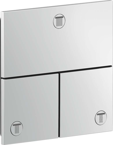 Slika od ShowerSelect ID Valve for concealed installation square for 3 functions