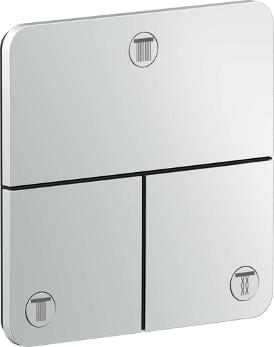 Slika od ShowerSelect ID Valve for concealed installation softsquare for 3 functions