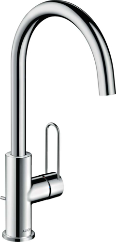Slika od Uno Single lever basin mixer 240 with loop handle and pop-up waste set