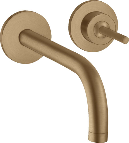 Slika od Uno Single lever basin mixer for concealed installation wall-mounted with spout 165 mm and escutcheons