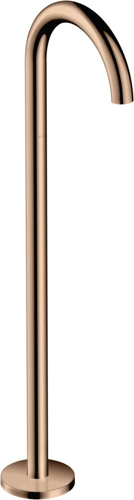 Slika od Uno Bath spout curved floor-standing