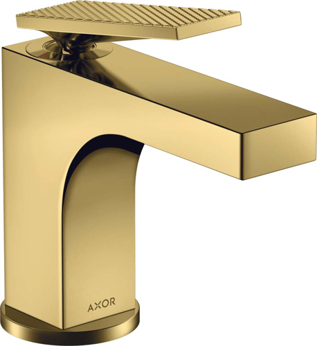 Slika od Citterio Single lever basin mixer 90 with lever handle for hand wash basins with pop-up waste set - rhombic cut