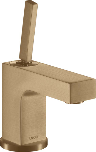 Slika od Citterio Single lever basin mixer 80 with pin handle for hand wash basins with pop-up waste set