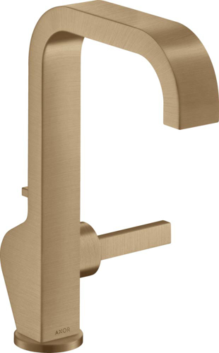 Slika od Citterio Single lever basin mixer 190 with pin handle and pop-up waste set