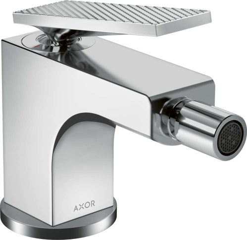 Slika od Citterio Single lever bidet mixer with lever handle and pop-up waste set - rhombic cut