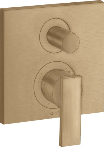 Slika od Citterio Single lever bath mixer for concealed installation with lever handle