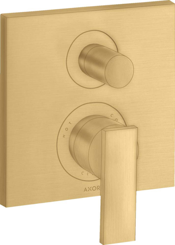 Slika od Citterio Single lever bath mixer for concealed installation with lever handle