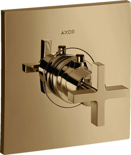 Slika od Citterio Thermostat HighFlow for concealed installation with cross handle