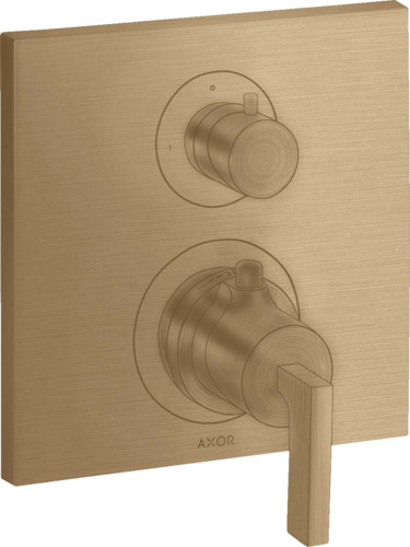 Slika od Citterio Thermostat for concealed installation with shut-off/ diverter valve and lever handle
