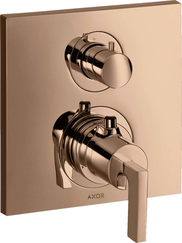 Slika od Citterio Thermostat for concealed installation with shut-off/ diverter valve and lever handle