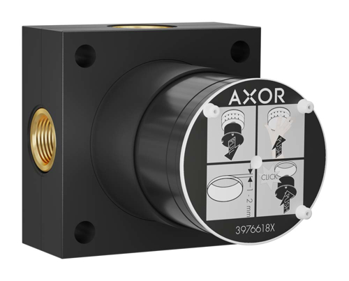 Slika od ShowerSphere Basic set for overhead shower 2jet with ceiling connector