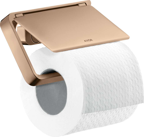 Slika od Universal Softsquare Toilet paper holder with cover