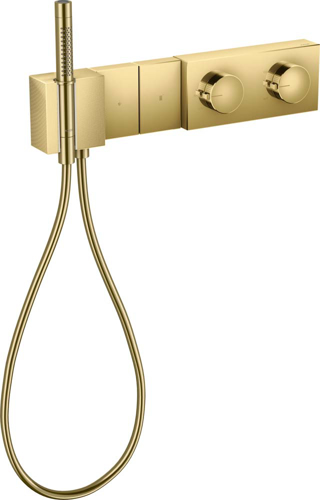 Slika od Edge Thermostatic module Select 470/100 for concealed installation for 2 functions - diamond cut