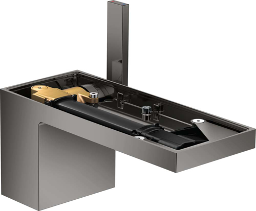 Slika od MyEdition Single lever basin mixer 70 with push-open waste set without plate