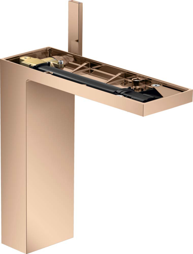 Slika od MyEdition Single lever basin mixer 230 for wash bowls with push-open waste set without plate