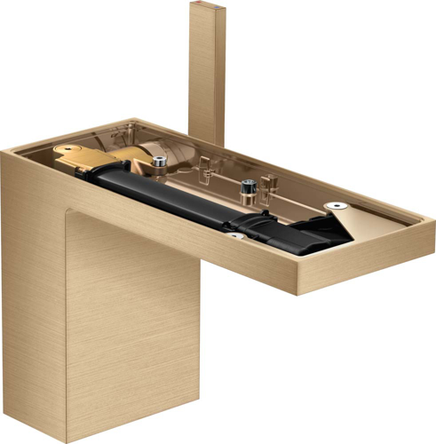 Slika od MyEdition Single lever basin mixer 110 with push-open waste set without plate