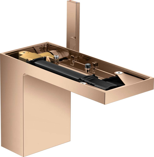 Slika od MyEdition Single lever basin mixer 110 with push-open waste set without plate