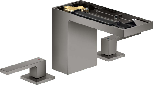 Slika od MyEdition 3-hole basin mixer 110 with push-open waste set without plate