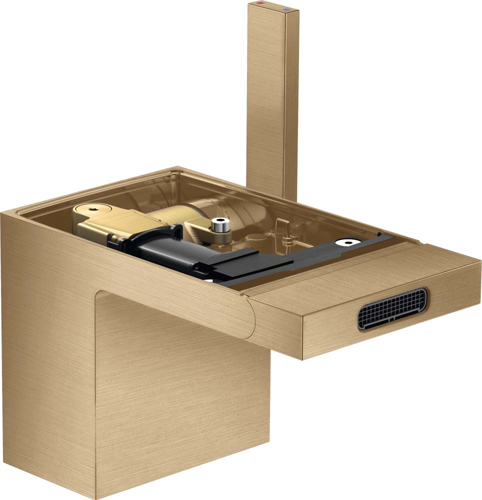 Slika od MyEdition Single lever bidet mixer with push-open waste set without plate