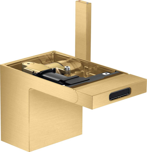 Slika od MyEdition Single lever bidet mixer with push-open waste set without plate