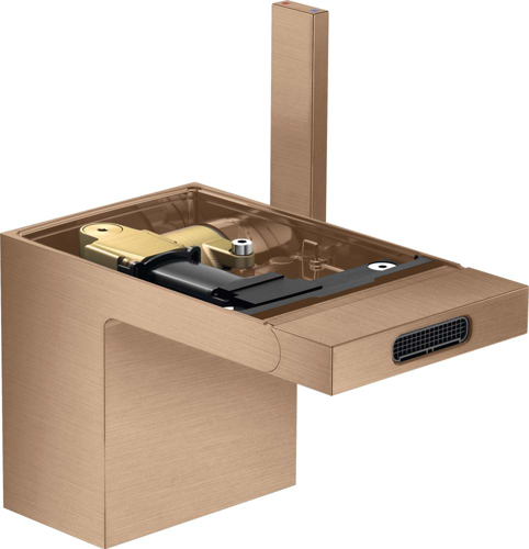 Slika od MyEdition Single lever bidet mixer with push-open waste set without plate