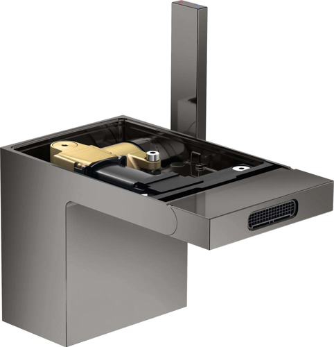 Slika od MyEdition Single lever bidet mixer with push-open waste set without plate