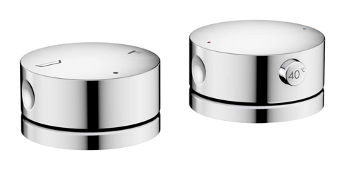 Slika od One 2-hole rim mounted thermostatic bath mixer