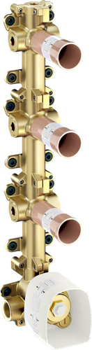 Slika od One Basic set for thermostatic module for concealed installation for 3 functions