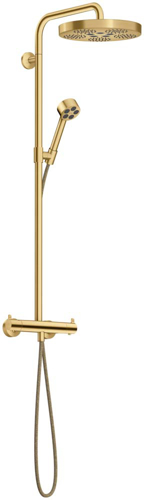 Slika od One Showerpipe with thermostat and overhead shower 280 1jet