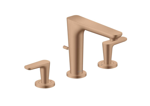 Slika od Citterio C 3-hole basin mixer 125 with pop-up waste set