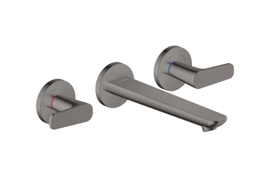 Slika od Citterio C 3-hole basin mixer for concealed installation wall-mounted with spout 195 mm