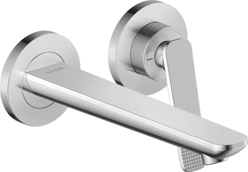 Slika od Citterio C Single lever basin mixer for concealed installation wall-mounted with spout 195 mm - cubic cut