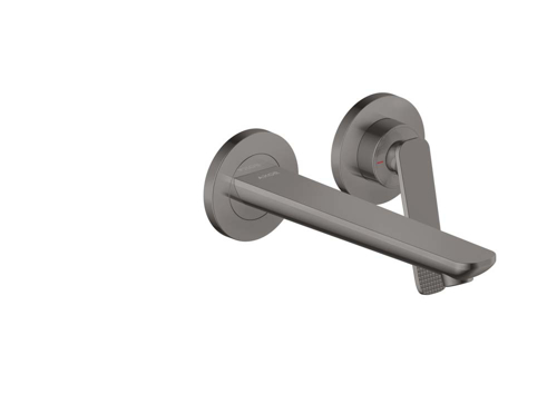 Slika od Citterio C Single lever basin mixer for concealed installation wall-mounted with spout 195 mm - cubic cut