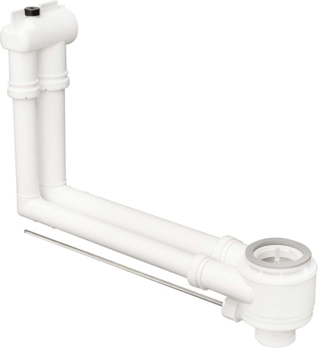 Slika od Waste and overflow set for eccentric actuation for wash basin