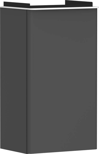 Slika od Xelu Q Vanity unit Diamond Matt Grey 340/245 for handrinse basin, door hinge left