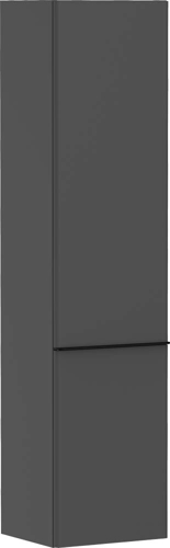 Slika od Xelu Q Tall cabinet Diamond Matt Grey 400/350, door hinge right