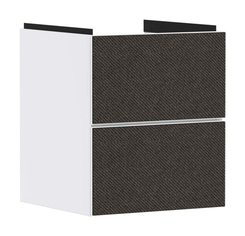 Slika od Xevolos E Vanity unit Matt White 480/475 with 2 drawers for handrinse basin